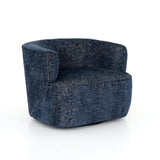 Pelton Blue Swivel Chair