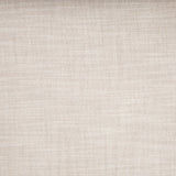 Kelby Sofa ivory polyester seat mocha brown top grain leather straps gunmetal bronze iron frame brown parawood slabs