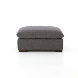 Wilcox Ottoman Charcoal Sideview