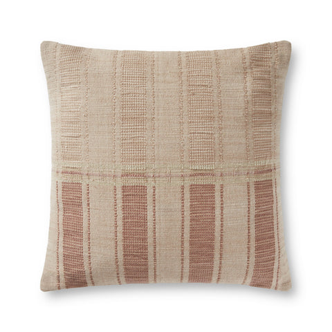 Brown & Beam Textiles Rust Stitched Pillow 22"