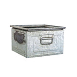 Brown & Beam Accessories Galvanized Stacking Bin