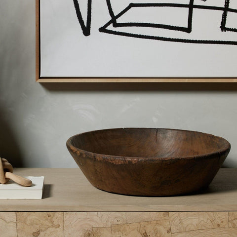 Brown & Beam Accessories Reclaimed Wooden Bowl