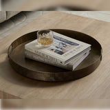 Brown & Beam Accessories Round Brass Tray