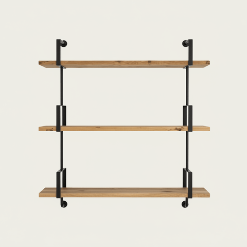 Brown & Beam Bookshelves Industrial Wall Shelf