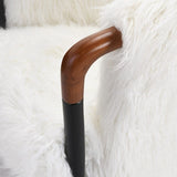 Brown & Beam Chairs Denka Faux Fur Chair