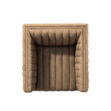 Brown & Beam Chairs Ellen Leather Swivel Chair