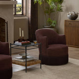 Brown & Beam Chairs Erin Fringe Swivel Chair