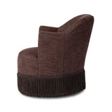 Brown & Beam Chairs Erin Fringe Swivel Chair