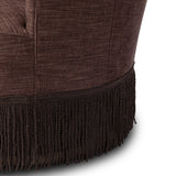 Brown & Beam Chairs Erin Fringe Swivel Chair