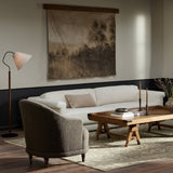 Brown & Beam Chairs Grey Boucle Marta Chair