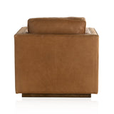 Brown & Beam Chairs Karo Leather Swivel Chair
