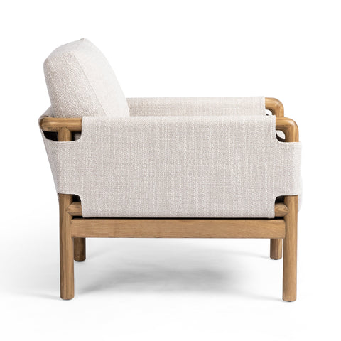 Brown & Beam Chairs White Upholstery - in store Matea Chair