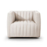 Brown & Beam Chairs White Performance Ellen Swivel Chair