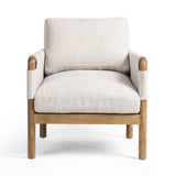 Brown & Beam Chairs White Upholstery - in store Matea Chair