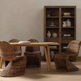 Brown & Beam Dining Chairs Natural Brown Madeline Dining Chair