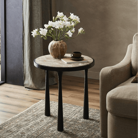 Brown & Beam End Tables Damia End Table