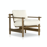 Brown & Beam | Furniture & Decor Chairs Ivory Sheepskin Harlin Chair