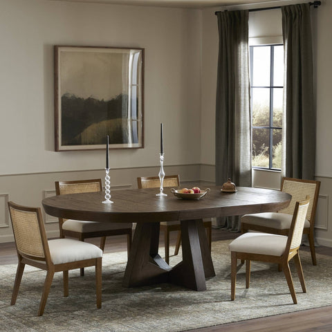 Brown & Beam | Furniture & Decor Dining Tables Zia Round Extension Dining Table