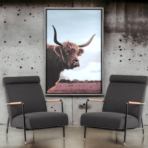 Brown & Beam | Furniture & Decor Wall Art The Highland Cow Artwork