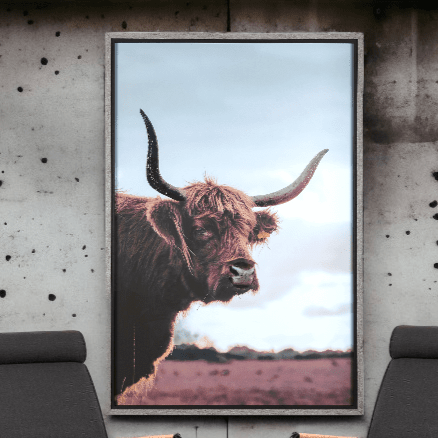 Brown & Beam | Furniture & Decor Wall Art The Highland Cow Artwork