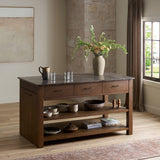 Brown & Beam Kitchen Garcia Kitchen Island