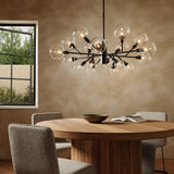 Brown & Beam Light Fixtures Matte Black Penelope Chandelier