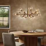 Brown & Beam Light Fixtures Matte Brass Penelope Chandelier