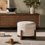 Brown & Beam Ottomans Lela Small Storage Ottoman