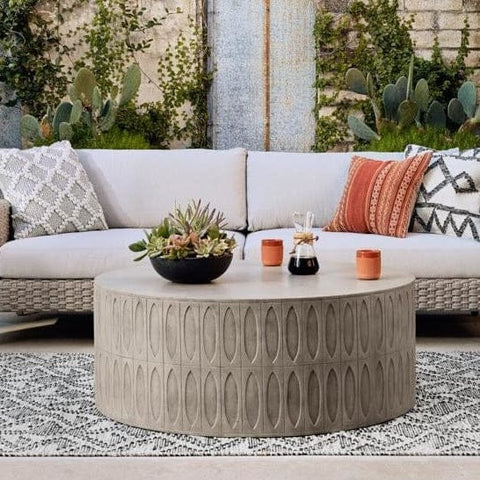 Brown & Beam Outdoor Aztec Coffee Table