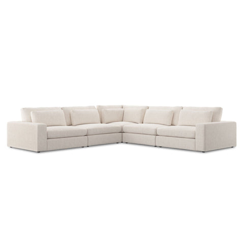 Brown & Beam Sectionals 2 Arm Sectional Bryant 5 Piece Sectional