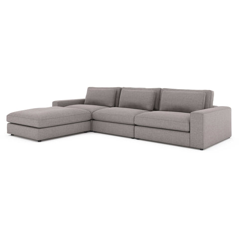 Brown & Beam Sectionals Bryant 3 Piece Sectional+Ottoman