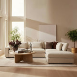 Brown & Beam Sectionals Bryant 4 Piece Sectional w/Ottoman