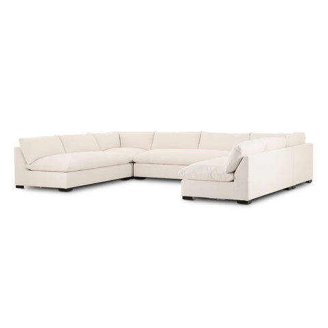 Brown & Beam Sectionals 154" Roscoe 5 Piece Sectional