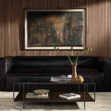 Brown & Beam Sofas Black Virden Leather Sofa