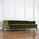 Brown & Beam Sofas Olive Velvet Griffin Sofa