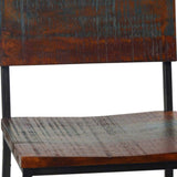 Brown & Beam Stools Timber Barstool