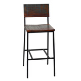 Brown & Beam Stools Timber Barstool