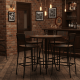 Brown & Beam Stools Timber Barstool