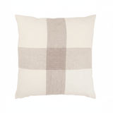 Brown & Beam Textiles Powder White Pillow 20"