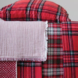 Brown & Beam Textiles Striped Red Runner