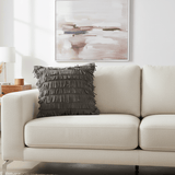 Brown & Beam Textiles Suede Square Pillow 18"