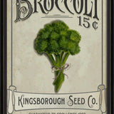 Brown & Beam Wall Art Farmers Market Broccoli