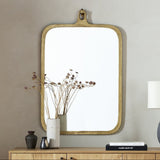 Brown & Beam Wall Products Gold Leaf Mirror