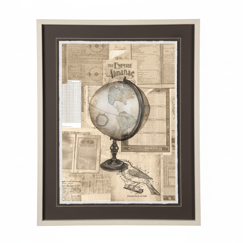 Brown & Beam Wall Products World Globe Artwork