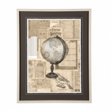 Brown & Beam Wall Products World Globe Artwork