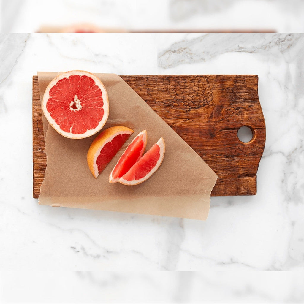 Natural Cheese Board reclaimed wood brown finish mineral oil added