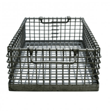 Brighton Wire Basket metal grey decor accessories 