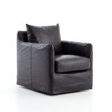 Ventura Black leather chair