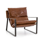 Brown & Beam Chairs Brown - Leather Ansel Chair