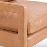 Brown & Beam Chairs Saro Chair Copper leather 